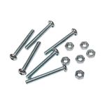 Tornillo de Estufa Cabeza Redonda con Tuerca Set 6 Pzas 1/4 x 2 Plg