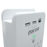 Protector de Corriente Fwt-331 con 3 USB - Forza