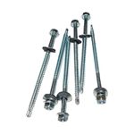 Set de 6 Tornillos Polser para Broca con Arandela de 1/4 x 4 Plg