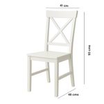 Comedor-Carl-Rectangular-Blanco-para-4-Personas