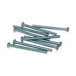 Tornillo Estufa Cabeza Redonda Galvanizado 1/4x3 Plg