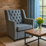 Butaca Mecedora Mont Blanc Gris 76x75x92 Cm