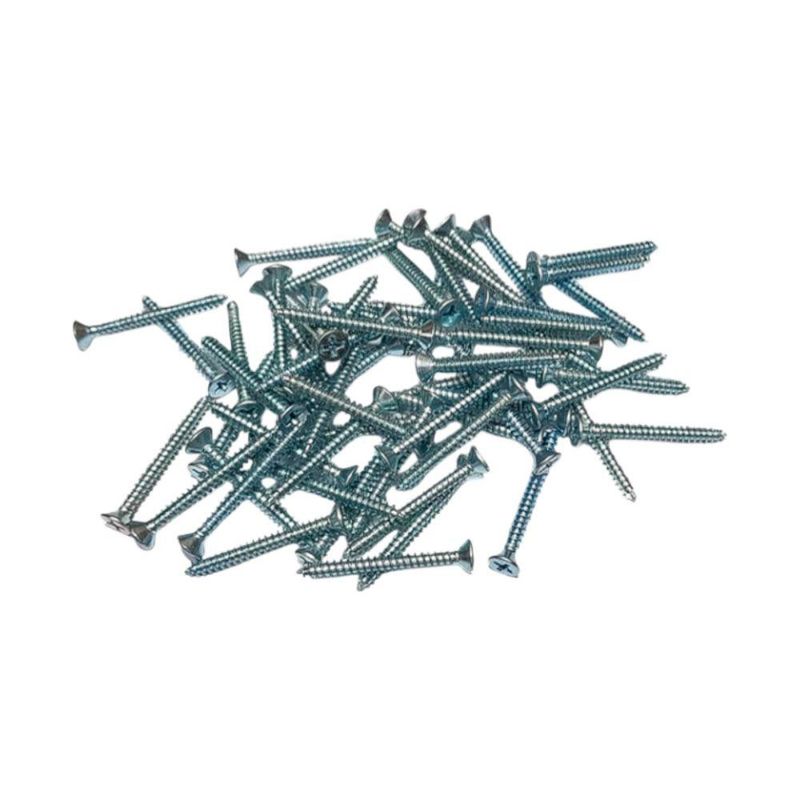 Tornillo Lámina Plana Phillips 6x1 1/4 Plg Set 100