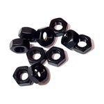 Set de 10 Tuercas Hexagonal Negra No 10