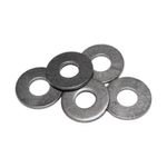 Rondana Plana Negra 1/2 Plg