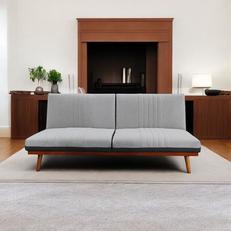 Sofá Cama Husky Gris de 183x93x83 Cm