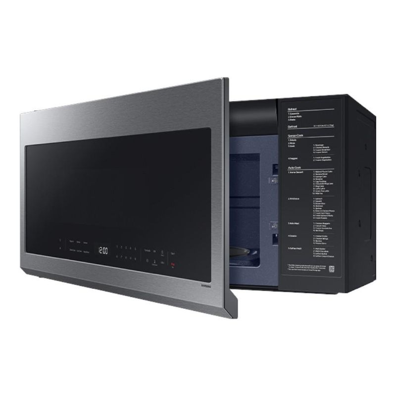 Microondas Samsung de 2.1 Pie³ con Fingerprint Resistant Acero Inoxidable