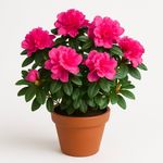 Planta Azalea Rosa en Maceta