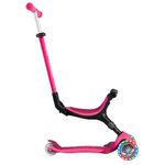Scooter Plegable con Luces Rosa