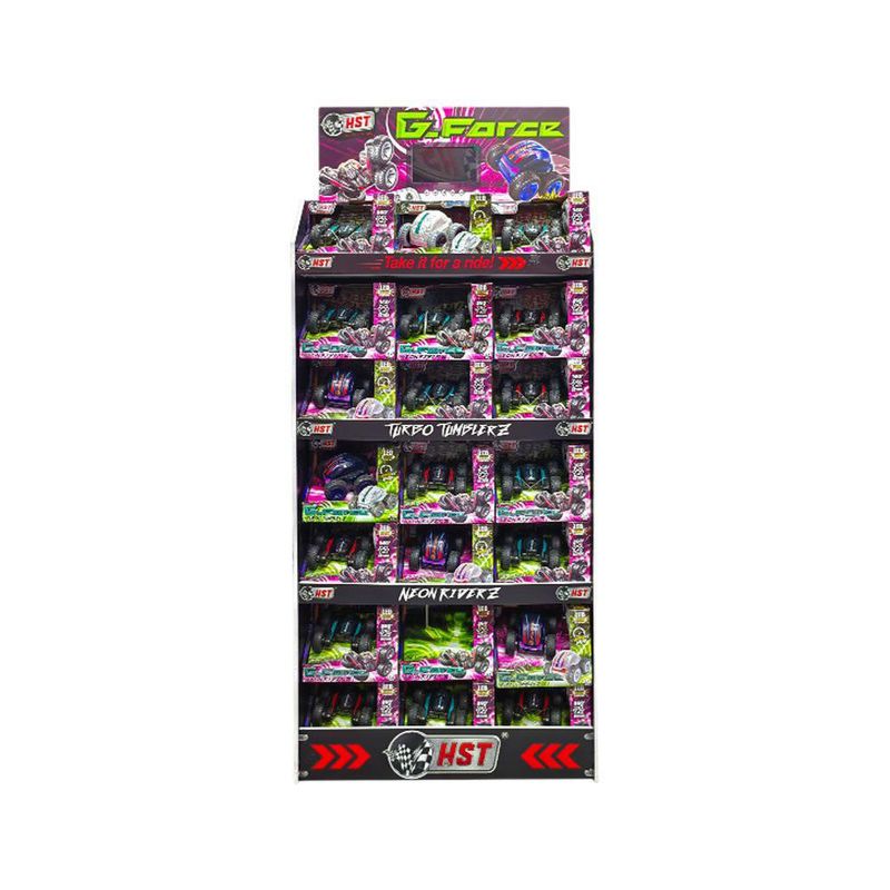 Auto RC G-Force Neon Stunt Diseños Surtidos