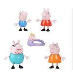 Set de 5 Pzas Familia Peppa Pig