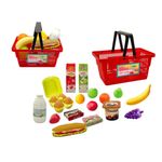 Canasta de Compras con Alimentos