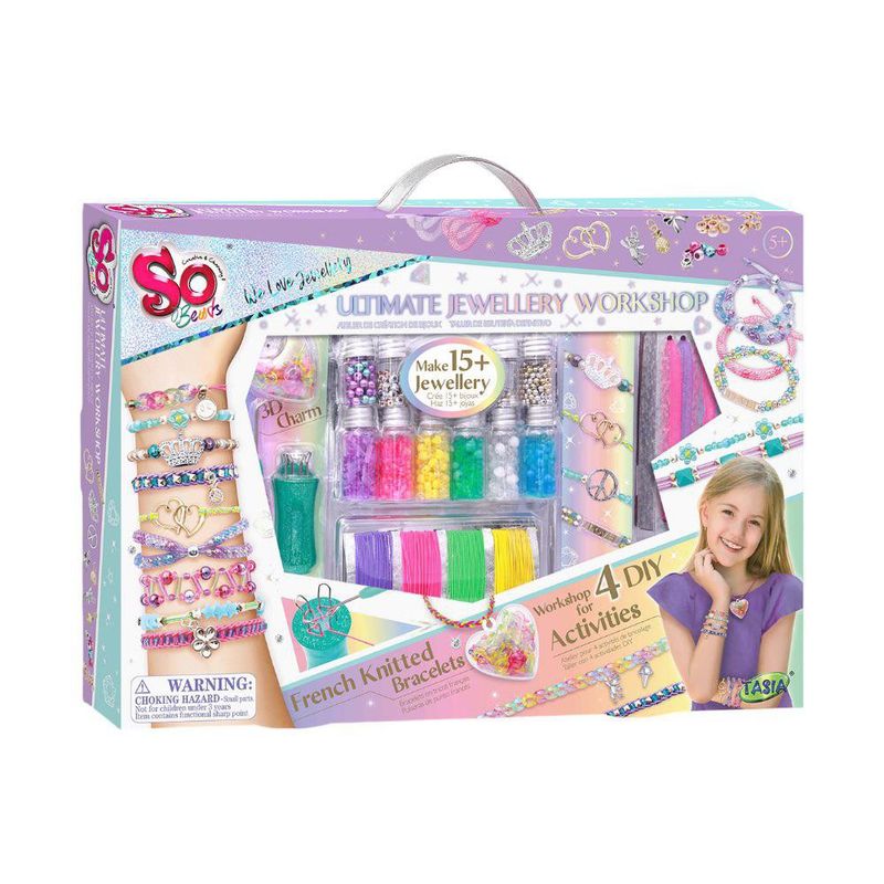 Kit Taller de Joyería Infantil con Accesorios