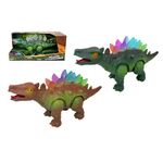 Dinosaurio Stegosaurio con Luces y Sonido