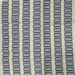 Individual Tejido con Óvalos en Tonos Azul y Beige