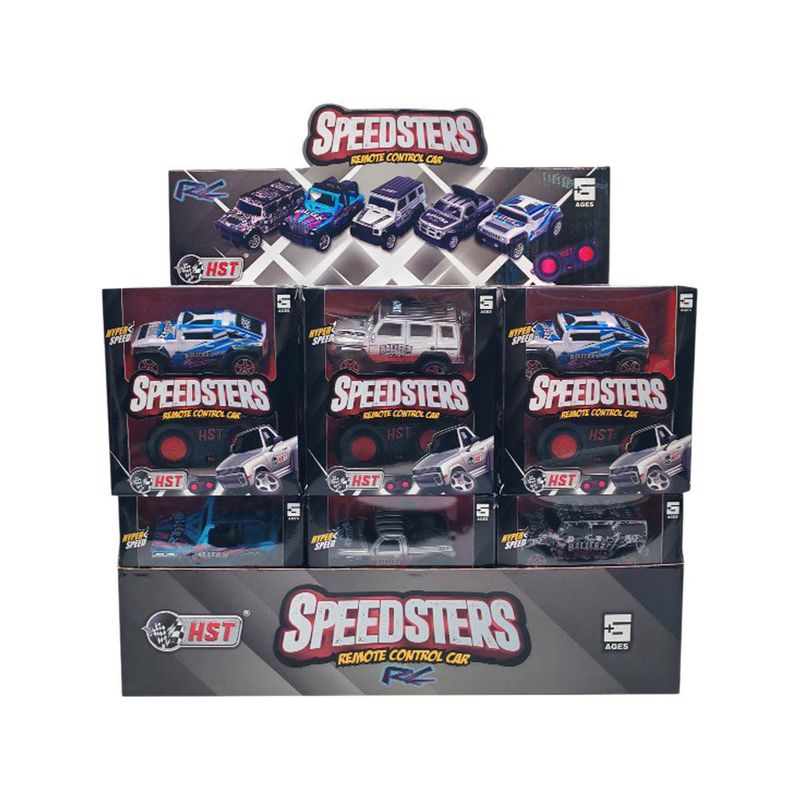 Auto RC Speedsters Hiper Velocidad Diseños Surtidos