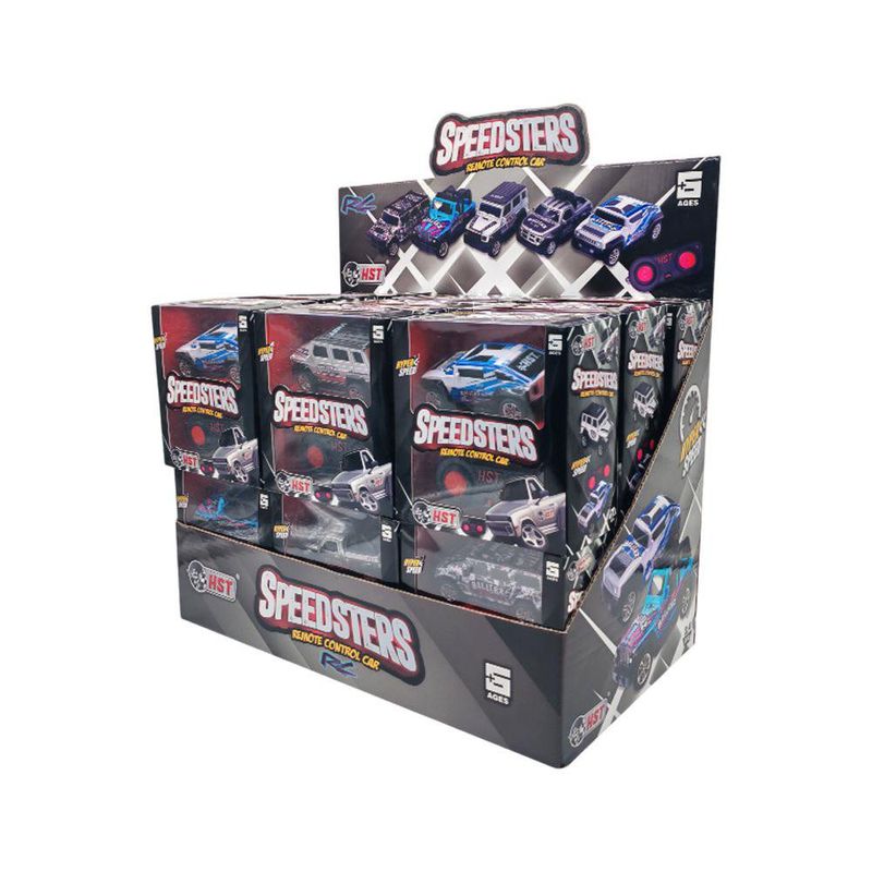Auto RC Speedsters Hiper Velocidad Diseños Surtidos