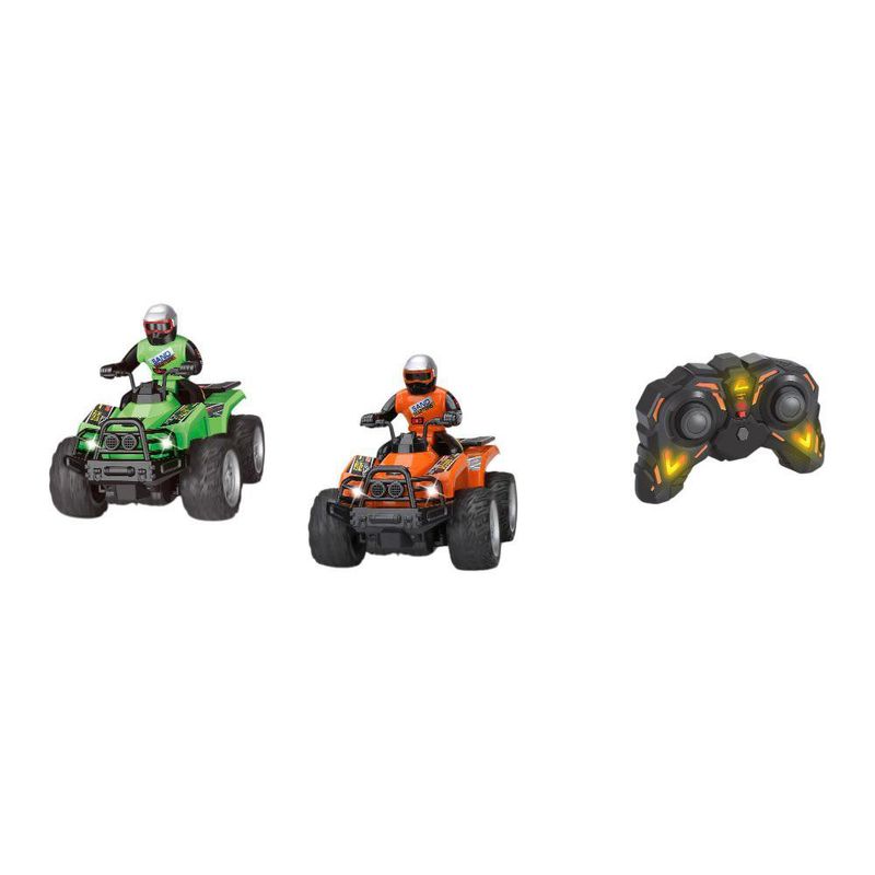 Cuatrimoto RC Naranja con Luz y Sonido