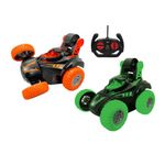 Auto RC Stunt Blaster Verde Giro 360 Grados