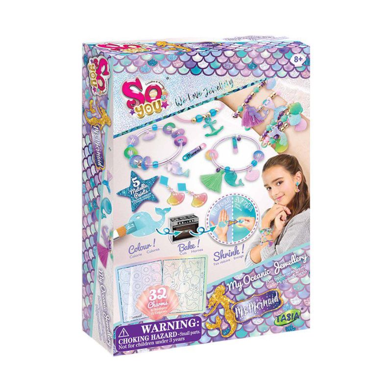 Kit para Crear Joyería Infantil Temática Marina