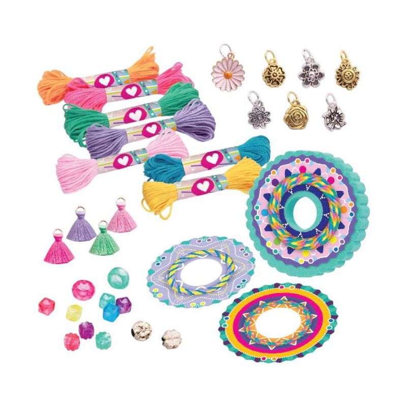 Kit para Hacer Brazaletes de Amistad Floral