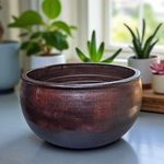 Maceta de Barro Café 37x22 Cm