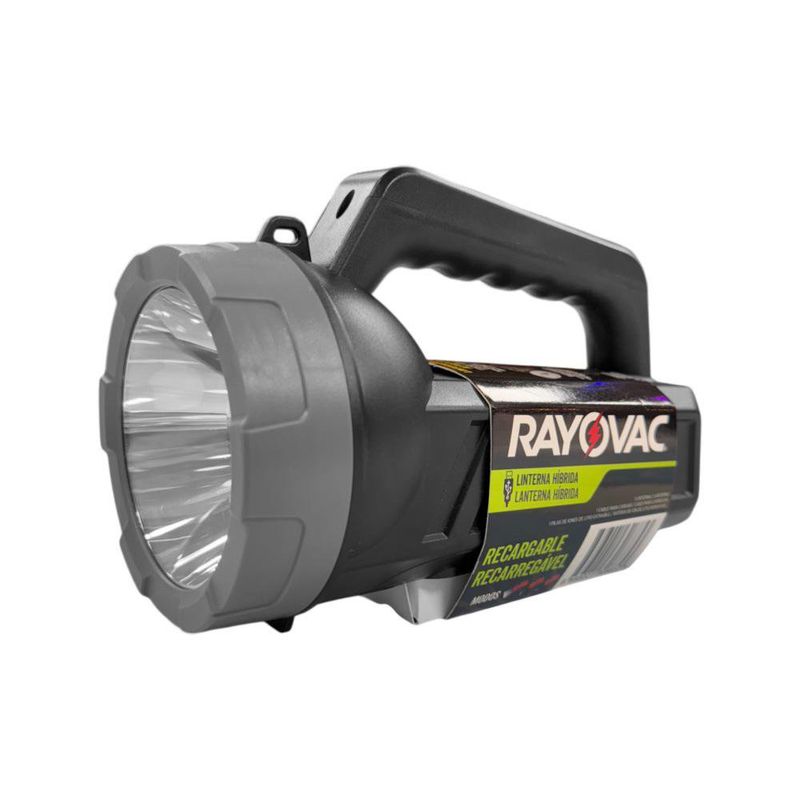 Linterna de Mano Híbrida Recargable 55-110 Lm