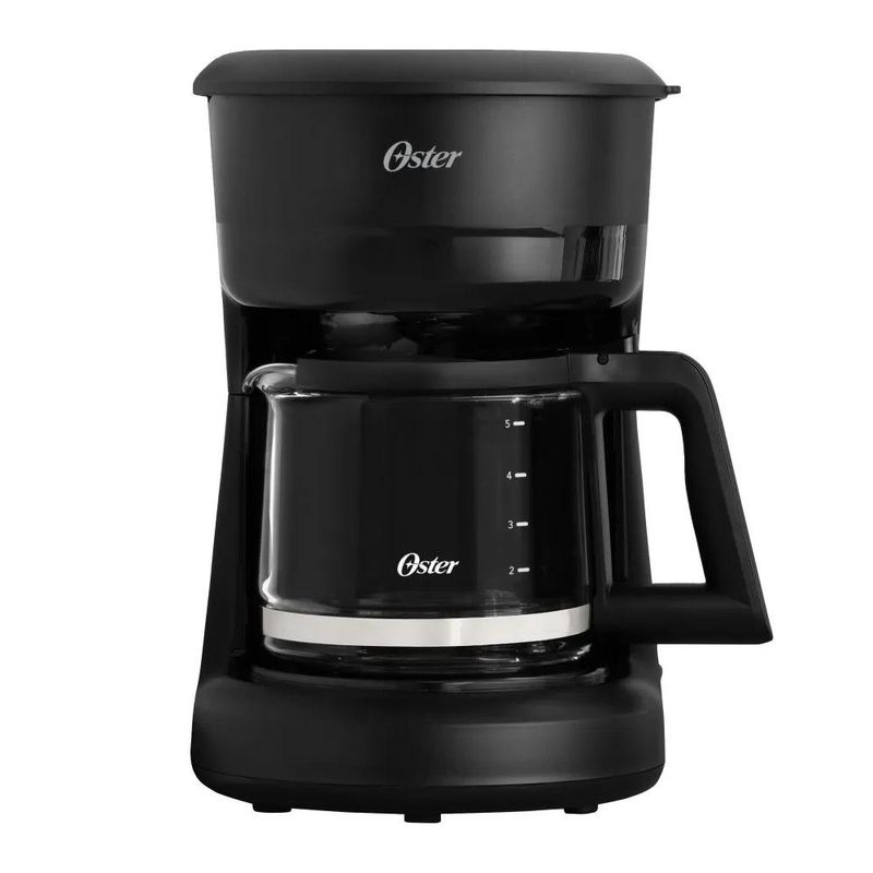 Cafetera de 5 Tazas con Filtro Permanente Color Negro