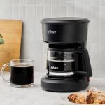 Cafetera de 5 Tazas con Filtro Permanente Color Negro