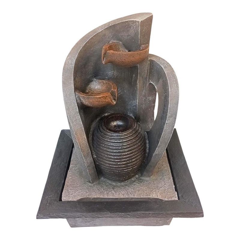 Fuente Decorativa con Luz Diseño Moderno con Jarras