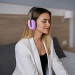 Audifonos Inalámbricos de Diadema Morados