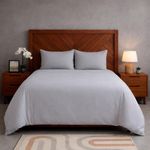 Set Funda Duvet King 300 Hilos Color Gris