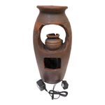 Fuente Decorativa Artesanal Diseño Jarras con Luz