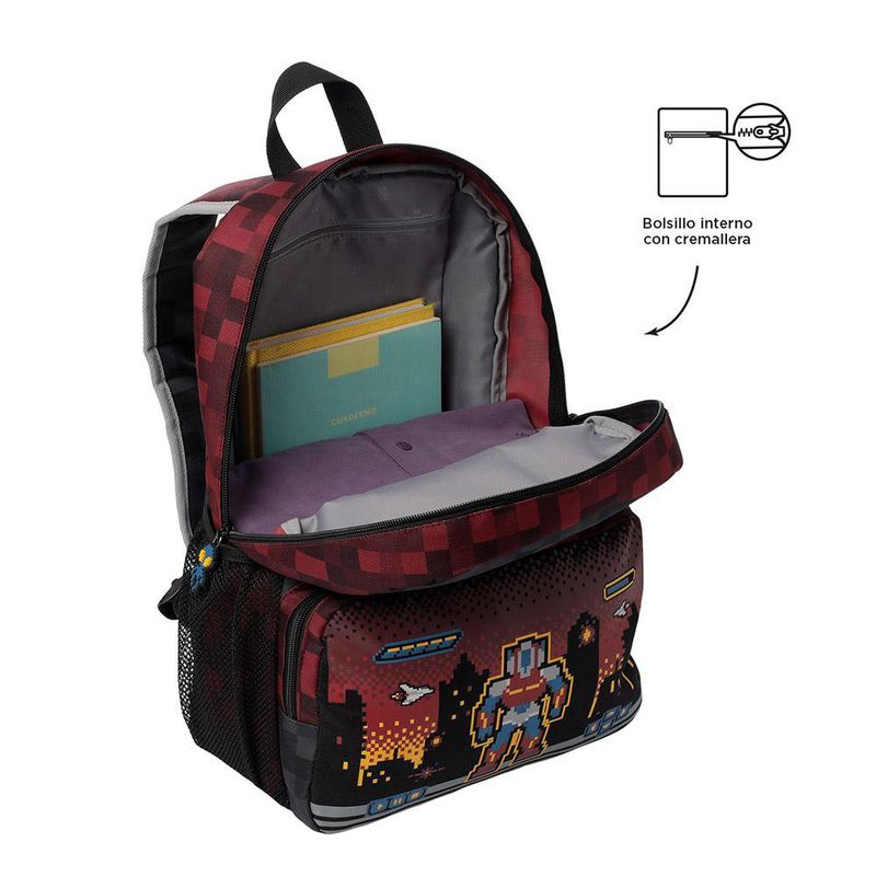 Mochila Escolar Digibot M