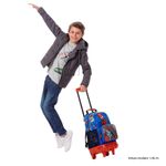 Mochila con Ruedas Spiderman Pop M con Bolsillo Frontal