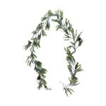 Guirnalda Navideña con Piñas Naturales y Ramas de Pino