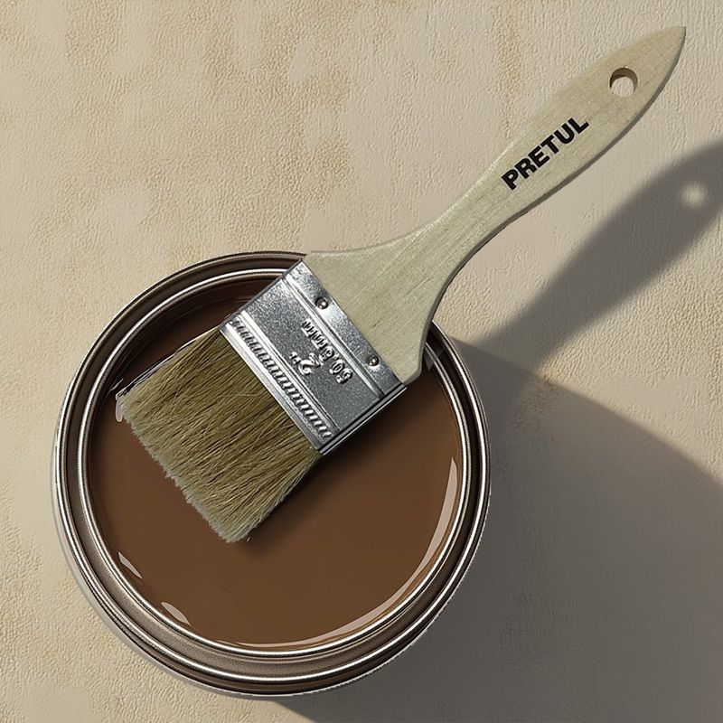 Brocha Económica con Mango de Madera