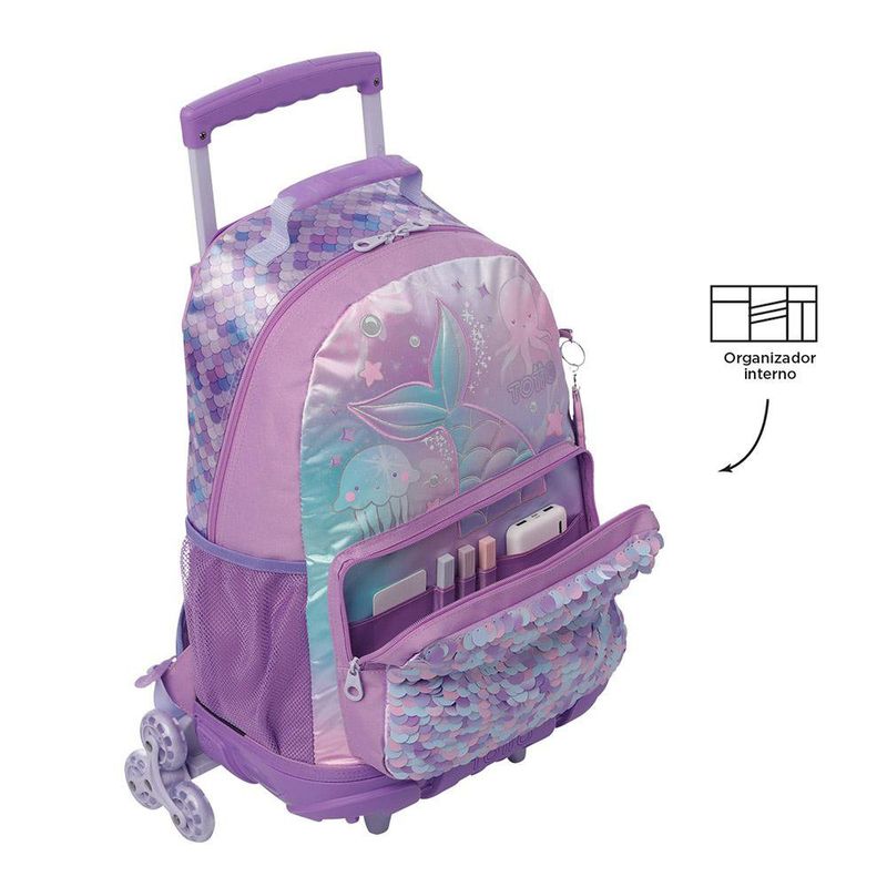 Mochila con Rodos Bomper Sireny L