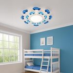 Plafón Infantil de Carritos