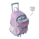 Mochila con Ruedas Bomper Cluw L con Bolsillo Frontal