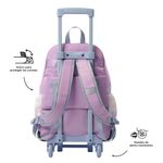 Mochila con Ruedas Bomper Cluw L con Bolsillo Frontal