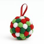 Esfera Navideña Multicolor