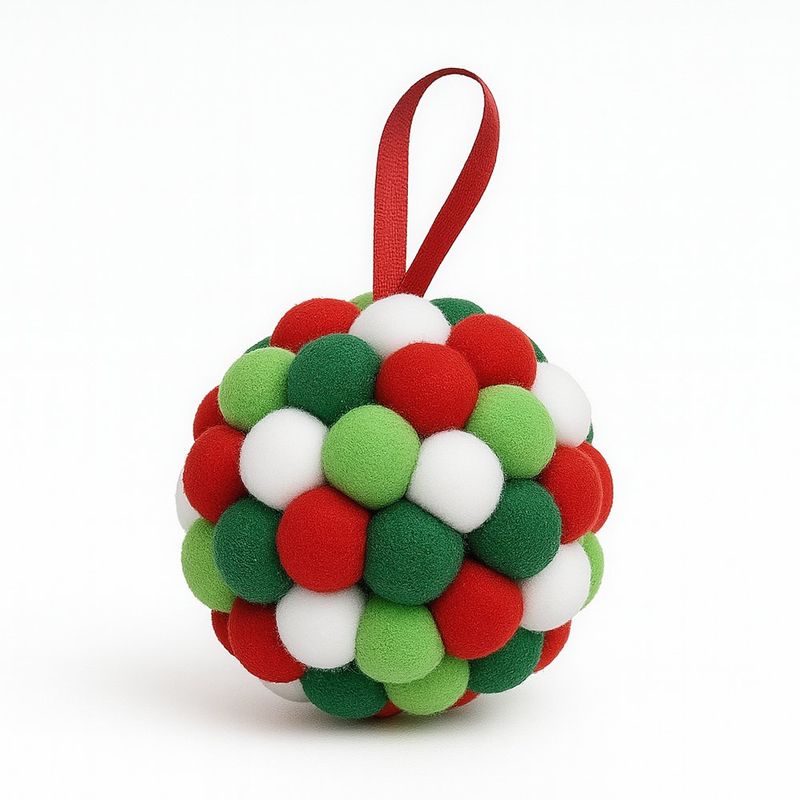 Esfera Navideña Multicolor