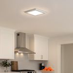 Lámpara Cuadrada Empotrable Luz Fría 12W