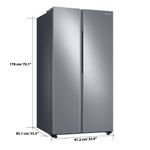Refrigerador Samsung Side by Side 28  Pies³