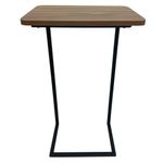 Mesa Auxiliar de Hierro y Melamina
