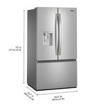 Refrigerador French Door Acero 30 Pies