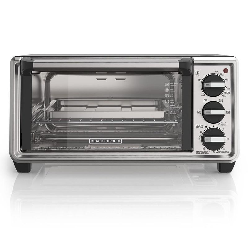 Horno Tostador para 4 Rebanadas con 4 Funciones