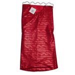 Falda para Árbol de Navidad Roja