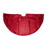 Falda para Árbol de Navidad Roja